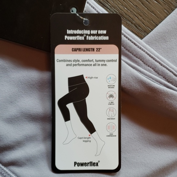 NWT 90 Degree capri leggings - Picture 2 of 3